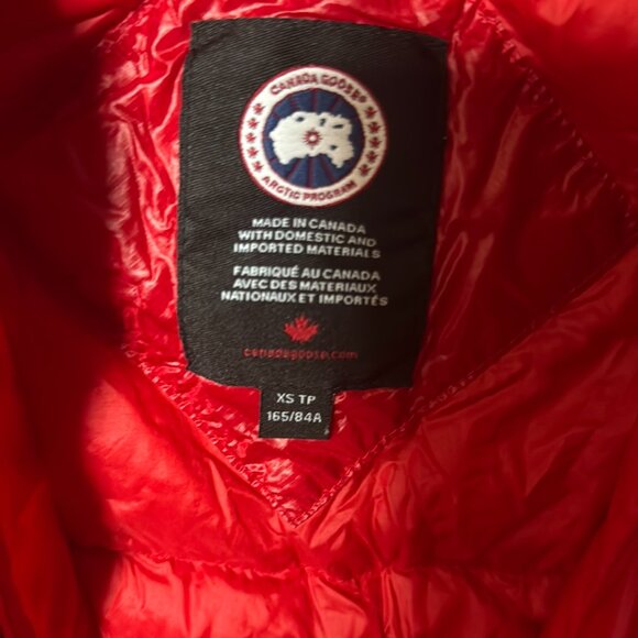 Red Canada Goose Jacket - Picture 3 of 7